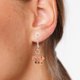 thumbnail image 5 of 5 pares de pendientes de pastel de pan: pendientes colgantes de imitación de comida. Joyas novedosas para mujeres y niñas, ideales para fiestas y uso diario., 5 of 6