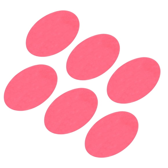 Parches de tela para codo y rodilla Uxcell de color rosa oscuro para reparación de ropa, 6 piezas
