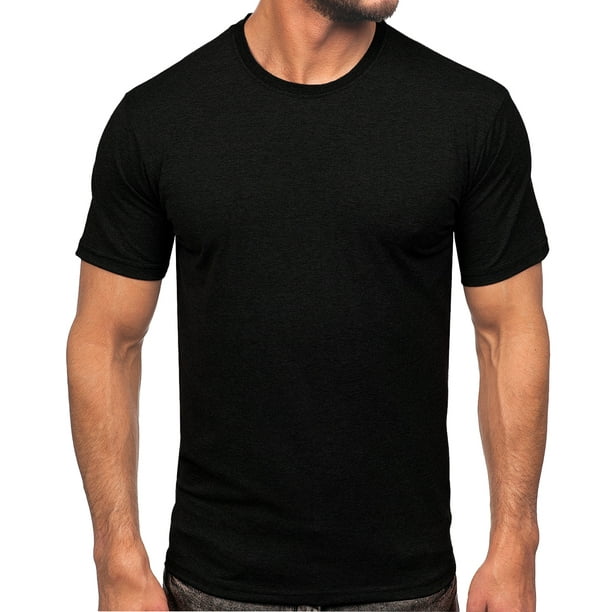 Playera para Hombre Shendy Vendy Manga Corta Cuello Redondo de Algodon Transpirable de Secado Rapido