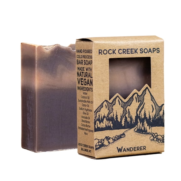 Rock Creek Soaps - Vegan Bar Soap - Wanderer