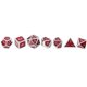 thumbnail image 5 of Dados De Juego De Mesa, Dados De Metal Transparente De Cromo Poliédrico De Varios Lados, Herramienta Maravillosa De Juego De Mesa Para Niñas Y Niños ANGGREK Otros, 5 of 7