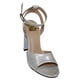 thumbnail image 1 of SANDALIA DE VESTIR TACON LEON MUJER PLATA MARSELLA 2548 LEON  2548p, 1 of 4