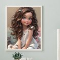 thumbnail image 2 of (A4661) Resina La Serie Personajes Diamantes 40*50CM, 2 of 9