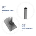 thumbnail image 3 of OUNONA Nettoyeur de Cheminée : Pelle à Feu Ergonomique Argentée pour Cheminée et Grill 1 Pack, 3 of 8