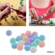 thumbnail image 4 of coloridas 6mm espaciadoras sueltas mixtas acrílicas para fabricación de joyería DIY pendientes collar de Macarena Cuentas de acrílico, 4 of 8