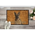 thumbnail image 2 of Carolines Treasures KJ1222MAT German Shepherd Wipe your Paws Door Mat Indoor Rug or Outdoor Welcome Mat 18x27 Doormat, 2 of 2