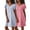 Leopard+butterfly Print, variant on Avidlove 2 Pack Women Nightgown Sleepwear Flare Short Sleeve Sleepshirts Veck Sleepdress Causal Pajama Dress S-XXL