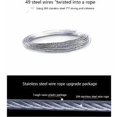 thumbnail image 3 of Retractable Clothesline Outdoor 2 Lines Clothesline (Black) Retractable Indoor Adjustable Clothesline Retractable Dryer Line Retractable Clothesline Wire 4.2m Retractable Clothesline, 3 of 5
