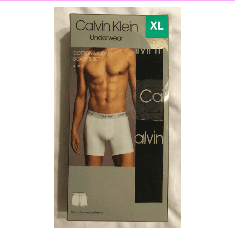 Calvin Klein Men's 3-Pack Cotton modal 