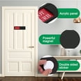 thumbnail image 4 of LAMIRO 2 Pcs Do Not Disturb Signs Door Signs Room Signs Occupied Sign Privacy Sign Open Slider Privacy Sign, 4 of 6