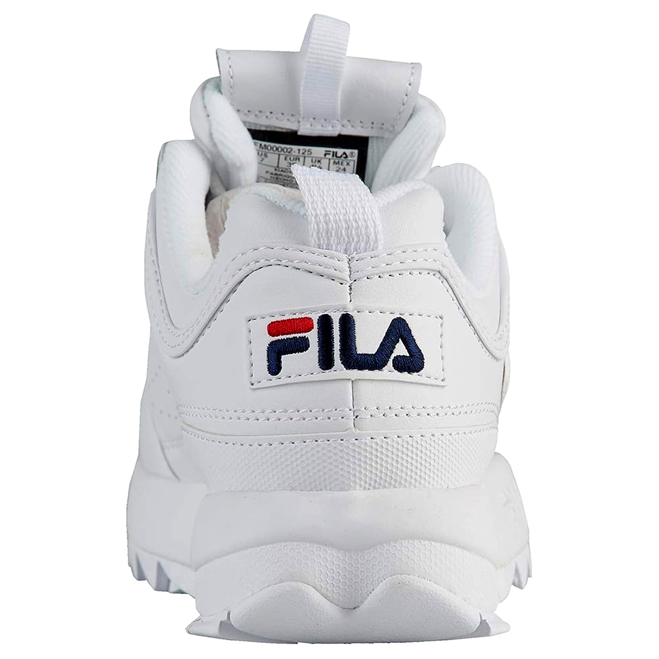 Fila Disruptor II Sneaker(Little Kid) WHT/PCT/RED