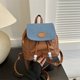 thumbnail image 2 of Nueva personalidad retro linda mezclilla 2025 verano nuevo estilo moda chica elegante mochila pequeña mochila femenina, 2 of 5