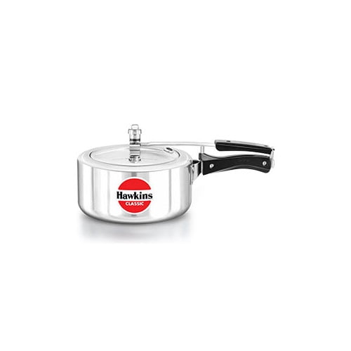 Hawkins Hc40 Contura 4-Liter Pressure Cooker Small Aluminum