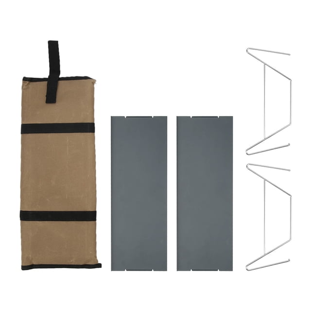 Mesa de parrilla de aluminio para campamento, ligera, duradera, a prueba de óxido, perfecta para picnics portátiles
