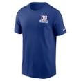 thumbnail image 2 of Men's Nike Royal New York Giants Blitz Essential T-Shirt, 2 of 3