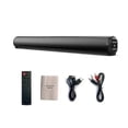 thumbnail image 1 of Barra de sonido para TV de 20 W con cable e inalámbrica, compatible con Bluetooth, barra de sonido envolvente para el hogar, para PC, cine, TV, altavoz, 1 of 5