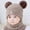Brown, variant on Viworld Baby Fall Autumn Winter Christmas Hat Boys Girls Hat Warm Windproof Wool Hat