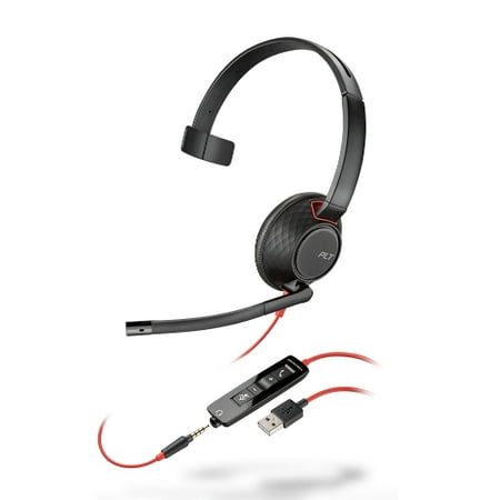 Plantronics Corded Amplifier - Plantronics Blackwire 5210 Mono USB-A Corded USB-A Headset