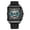 Black, variant on MEGIR Men Watches Fashion Square Sport Military Chronograph Luminous Silicone Band Quartz Wristwatch