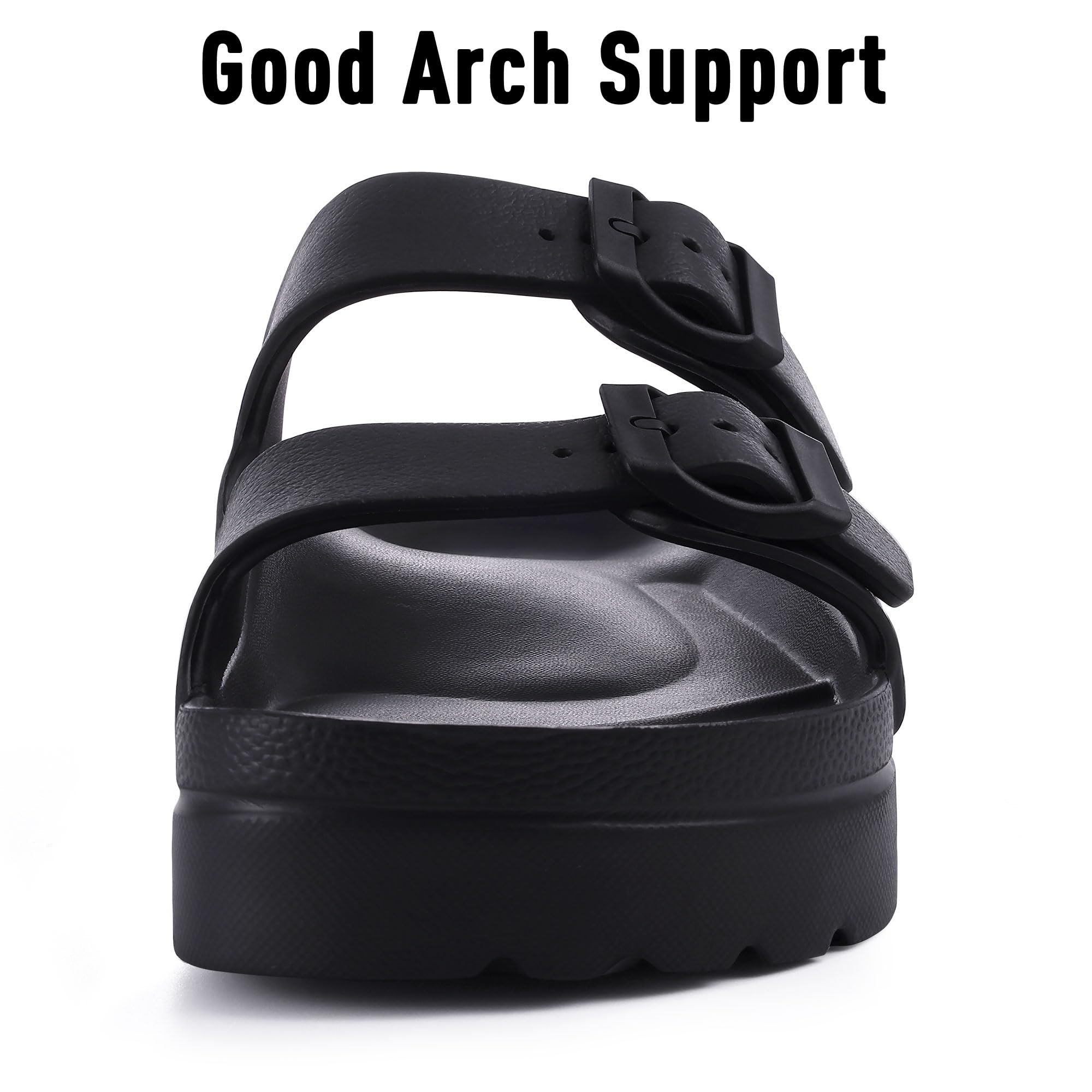 Litfun Women's Platform Slide Sandals with Arch Support photo 6