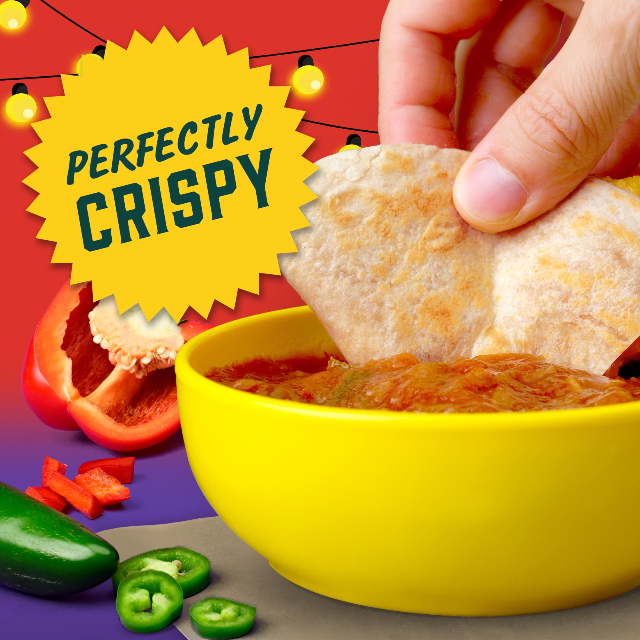 Delimex Chipotle Chicken Crispy Quesadillas, 8 oz box