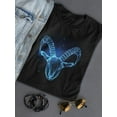 thumbnail image 3 of Neon Goat Shaped T-Shirt Women -Image by Shutterstock, Female Medium, 3 of 4