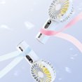 thumbnail image 4 of XGFHYJEH Hand Held Fan, Mini Fan Handheld, Hand Held Fan Rechargeable, Portable Folding Hand Held Cooling Fan, 4 of 7