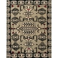 thumbnail image 1 of Ahgly Company Indoor Rectangle Abstract Brown Abstract Area Rugs, 5' x 7', 1 of 6