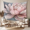 thumbnail image 2 of Pink Flowers Tapestry for Bedroom Wall Hanging Tapestry, Spring Country Pastoral Botanical Floral Ceiling Backdrop Tapestries Poster Blanket Wall Decor for Teens Room Living Room Dorm 39" x 59", 2 of 8