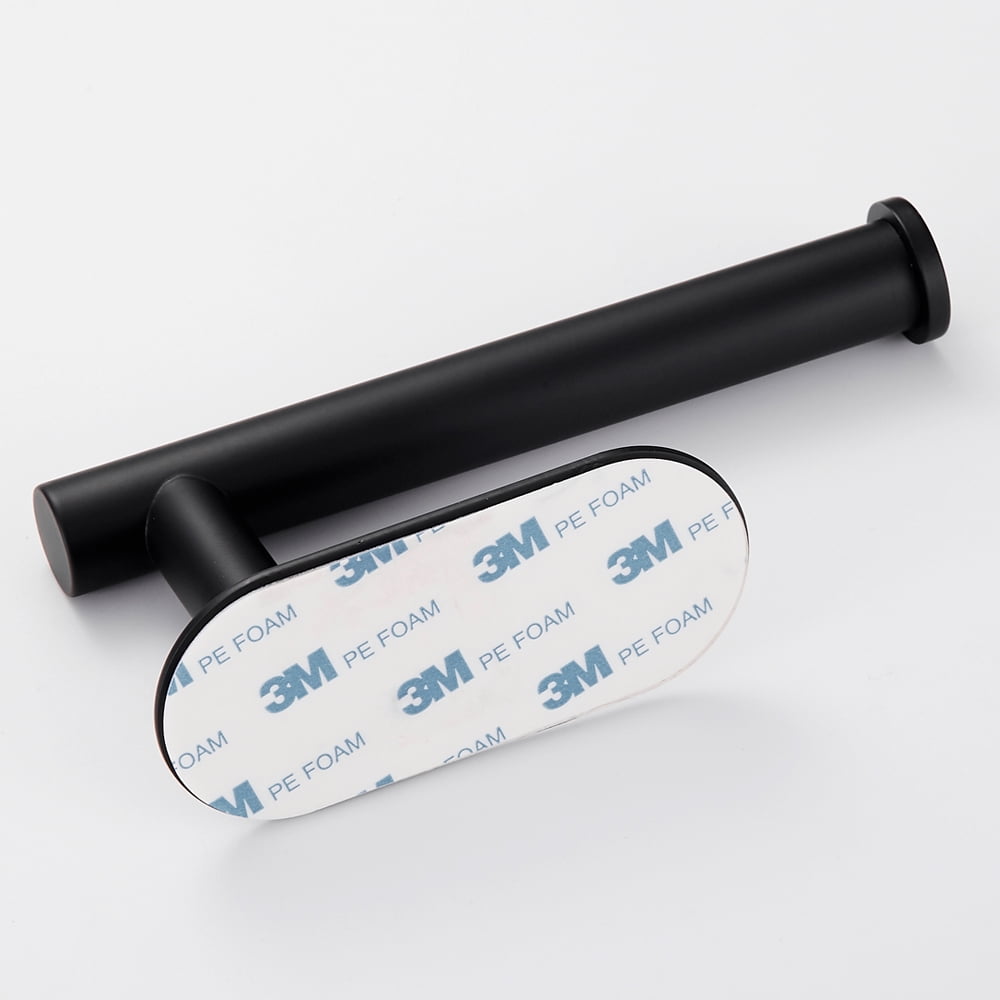 Willkey Toilet Roll Paper Holder Towel Ring Rail Self Adhesive Stainless Steel Support