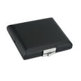 thumbnail image 1 of Bassoon Reed Protective Case, PU Leather Oboe Reed Holder Case Black Bassoon Reed Container Box Case with Slots for Reeds, 1 of 8