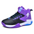 thumbnail image 3 of Zapatillas de baloncesto bajas para niños, zapatos deportivos para niños, cesta de entrenamiento al aire libre, Unisex, antideslizante, ligera, alta calidad, 3 of 5