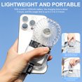 thumbnail image 4 of Ventilador Portátil Eléctrico USB Handheld Mini para Viajes Al Aire Libre () Blanco, 4 of 9