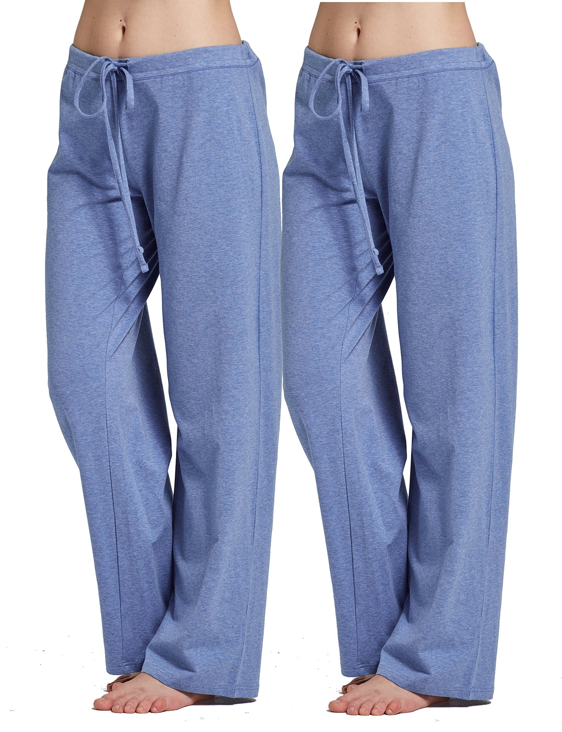 CYZ Women's Casual Stretch Cotton Pajama Pants Simple Lounge Pants