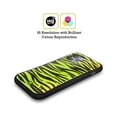 thumbnail image 2 of Head Case Designs Mad Prints Yellow Green Zebra Hybrid Case Compatible with Apple iPhone 7 Plus / iPhone 8 Plus, 2 of 7