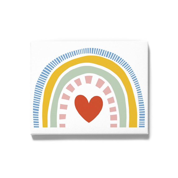 Simple Message Collection A Wrapped Canvas -Victoria Barnes Designs,