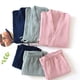 thumbnail image 4 of Pijamas de algodón para el hogar para hombres y mujeres, conjunto de bata de baño holgada para parejas, ropa deportiva de talla grande para mujer, 4 of 5