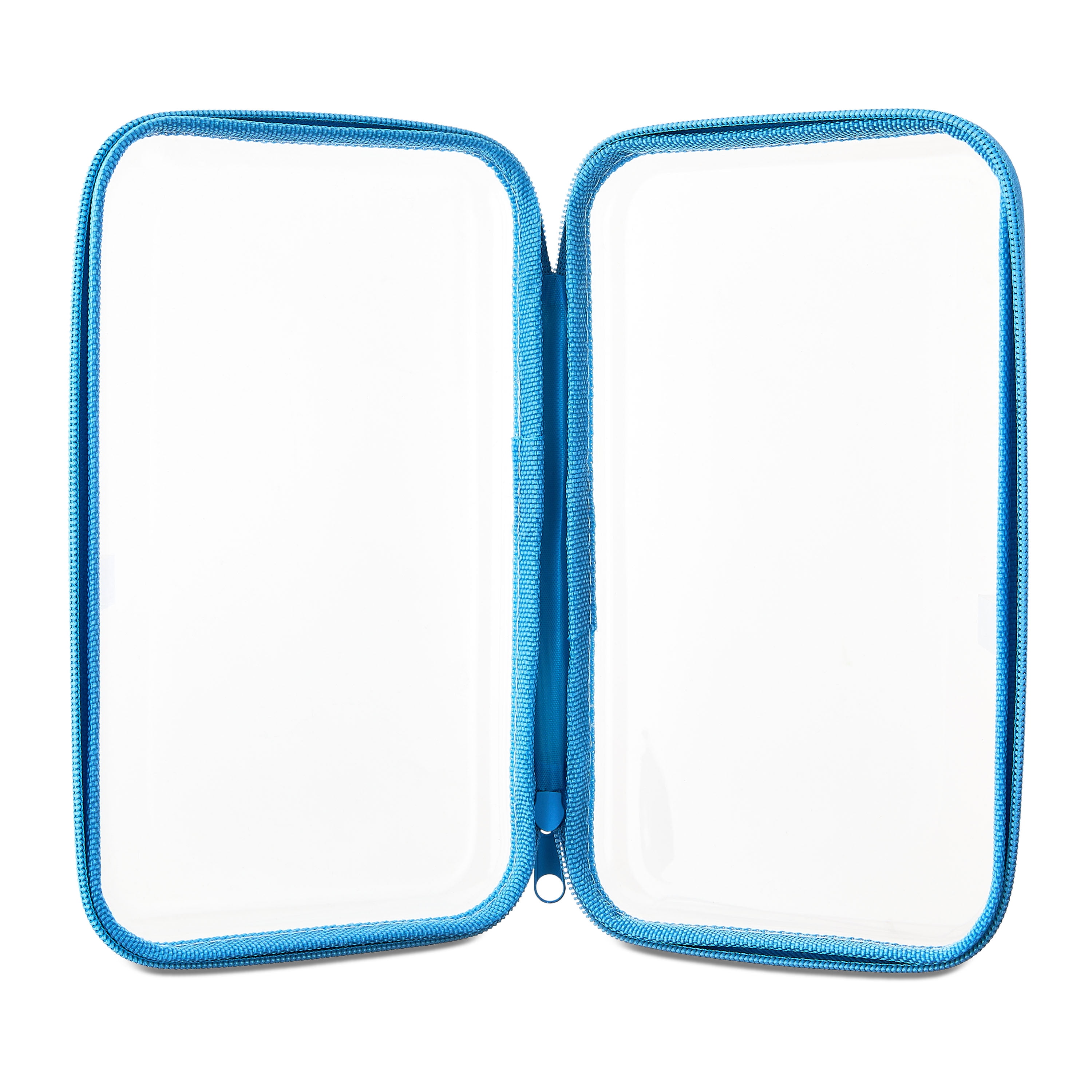 Pen+Gear Clear Zipper Case, Sky Pencil Box