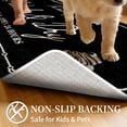 thumbnail image 5 of Washable Laundry Room Rug, 20"X47" Non Slip Soft Low-Pile Laundry Mat Farmhouse Laundry Room Decor Area Rug for Kitchen Bathroom Black, 5 of 8