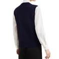 thumbnail image 3 of jinghuiyue Womens Sweater Vest V Neck Sleeveless Knitwear Classic Pullover Vests Casual Business Fashion Tops XL, 3 of 7