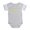 Heather Gray, variant on CafePress - Citrus Dot_Row - Cute Infant Baby Football Bodysuit