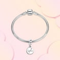 thumbnail image 2 of 925 Sterling Silver Charm for Bracelets Sisters Dangle Charms Women Bracelet Charm, 2 of 6