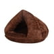thumbnail image 1 of Xihbxyly Cama Cálida de Invierno para Mascotas, Caseta Triangular para Perros, Saco de Dormir de Felpa Suave, Cómoda y Cálida, Ideal para Mascotas Pequeñas y Medianas, Ideal para Perros y Gatos, Tama, 1 of 2