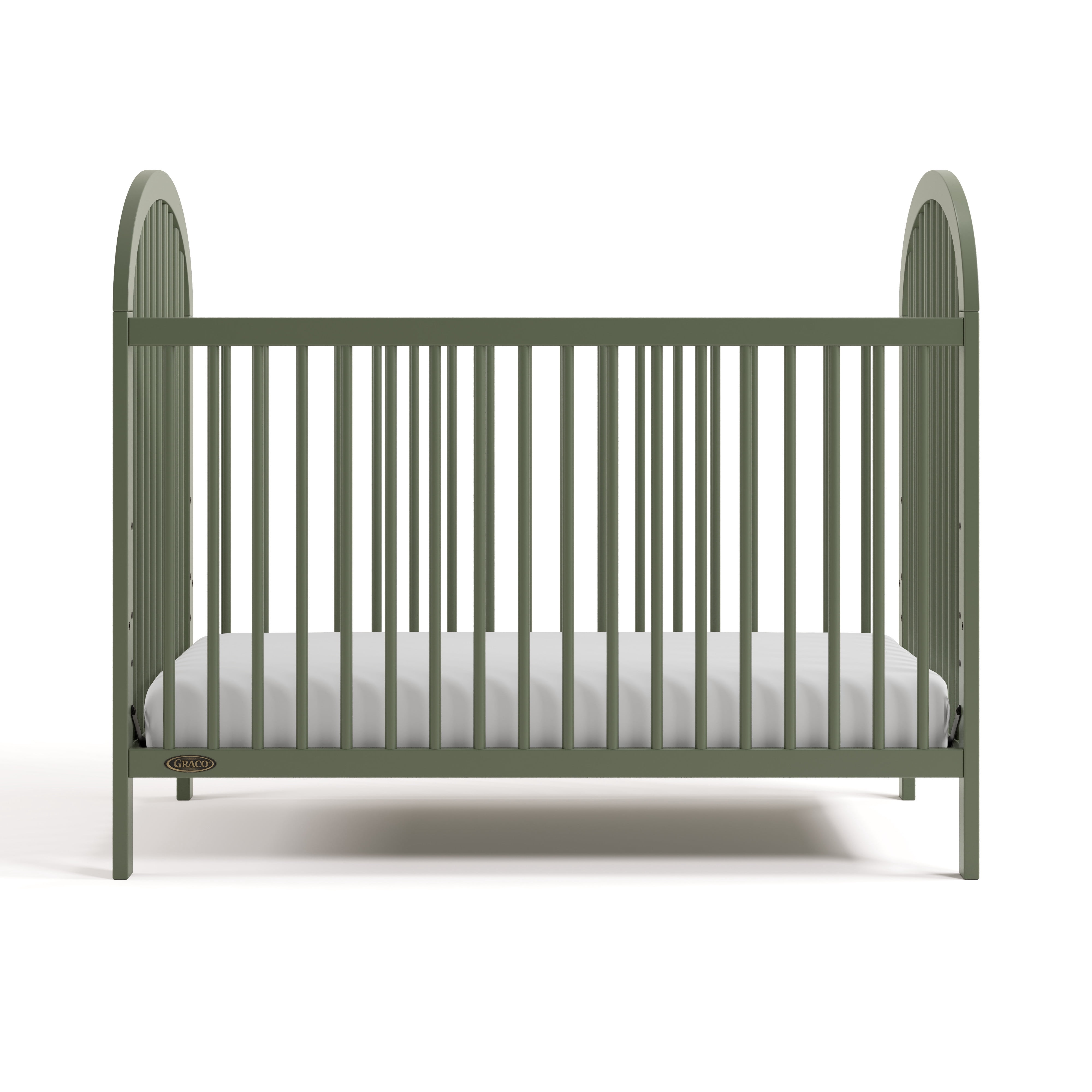 Graco Olivia 3-in-1 Convertible Baby Crib, Olive
