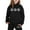 1#Black, variant on Tiijoy Toddler Girls Outfits Casual Tracksuit Kids Pullover Hoodie Jogger Pants Sweatsuit