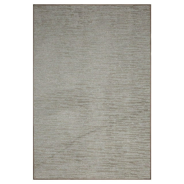 Furnish My Place Easy Fit Rug - 9 ft. x 12 ft., Brown, Custom Floor Rug for Living Rooms, Bedrooms, Hallways