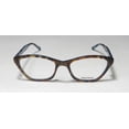 thumbnail image 3 of NEW VERA WANG V364 WOMENS/LADIES CAT EYE FULL-RIM NAVY TORTOISE FRAME DEMO LENSES 49-17-130 EYEGLASSES/GLASSES, 3 of 9