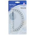 thumbnail image 2 of Westcott 6-Inch Plastic 180 Degree Protractor, Clear, 2 of 2
