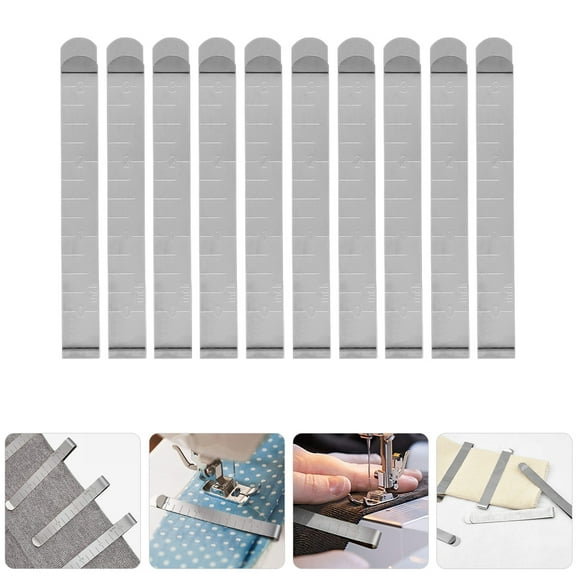 Phenofice 20Pcs Multipurpose Sewing Clips Stainless Steel Quilting Clamps for Handwork and Projects