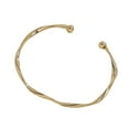 thumbnail image 1 of TQEHS Pulsera de moda trenzada con diseño simple y apertura para mujer, joyería de moda N9 L4M5, 1 of 6